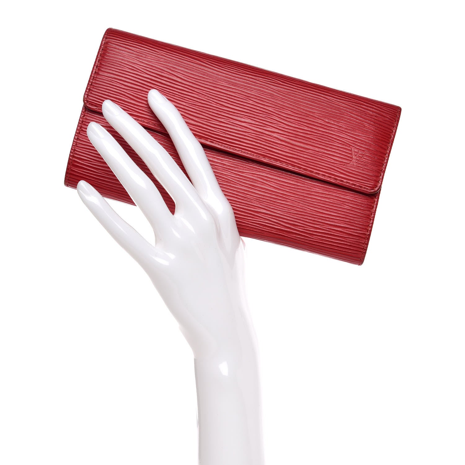 Louis Vuitton Epi Sarah Wallet Rouge 2 of 7