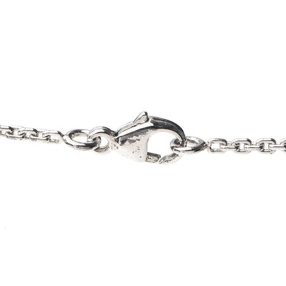 Louis Vuitton Sterling Silver Lockit Necklace 4 of 5