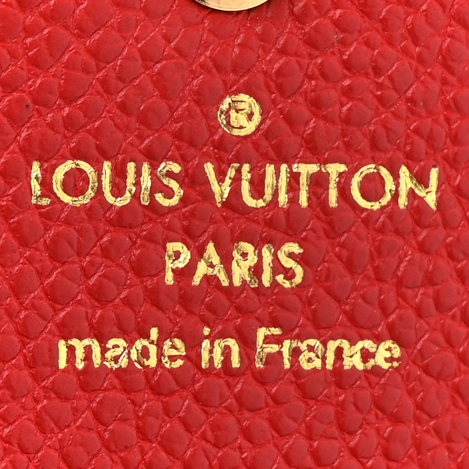 Louis Vuitton Empreinte Key Pouch Cherry 6 of 11