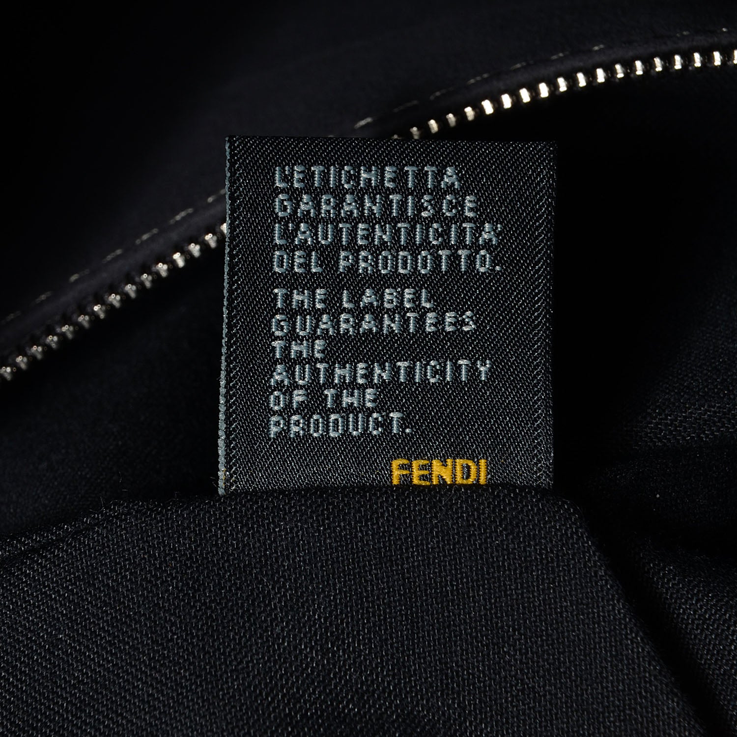 Fendi Vitello Bi-Color Large 3Jours Tote Lavagna Cobalto 7 of 13