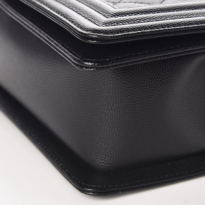 Chanel Caviar Quilted Small Boy Flap Black 6 of 10