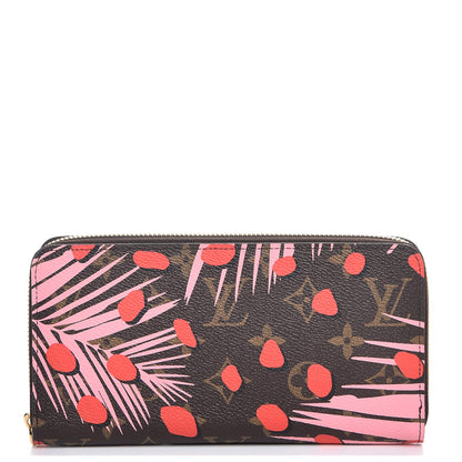 Louis Vuitton Monogram Jungle Dots Zippy Wallet Sugar Pink Poppy 1 of 8