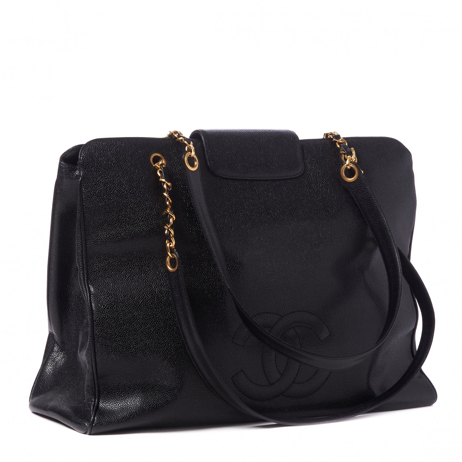 Chanel Caviar XL Weekender Bag Black 3 of 10