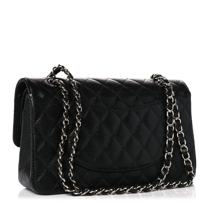 Chanel Caviar Quilted Medium Double Flap Black 3 of 10