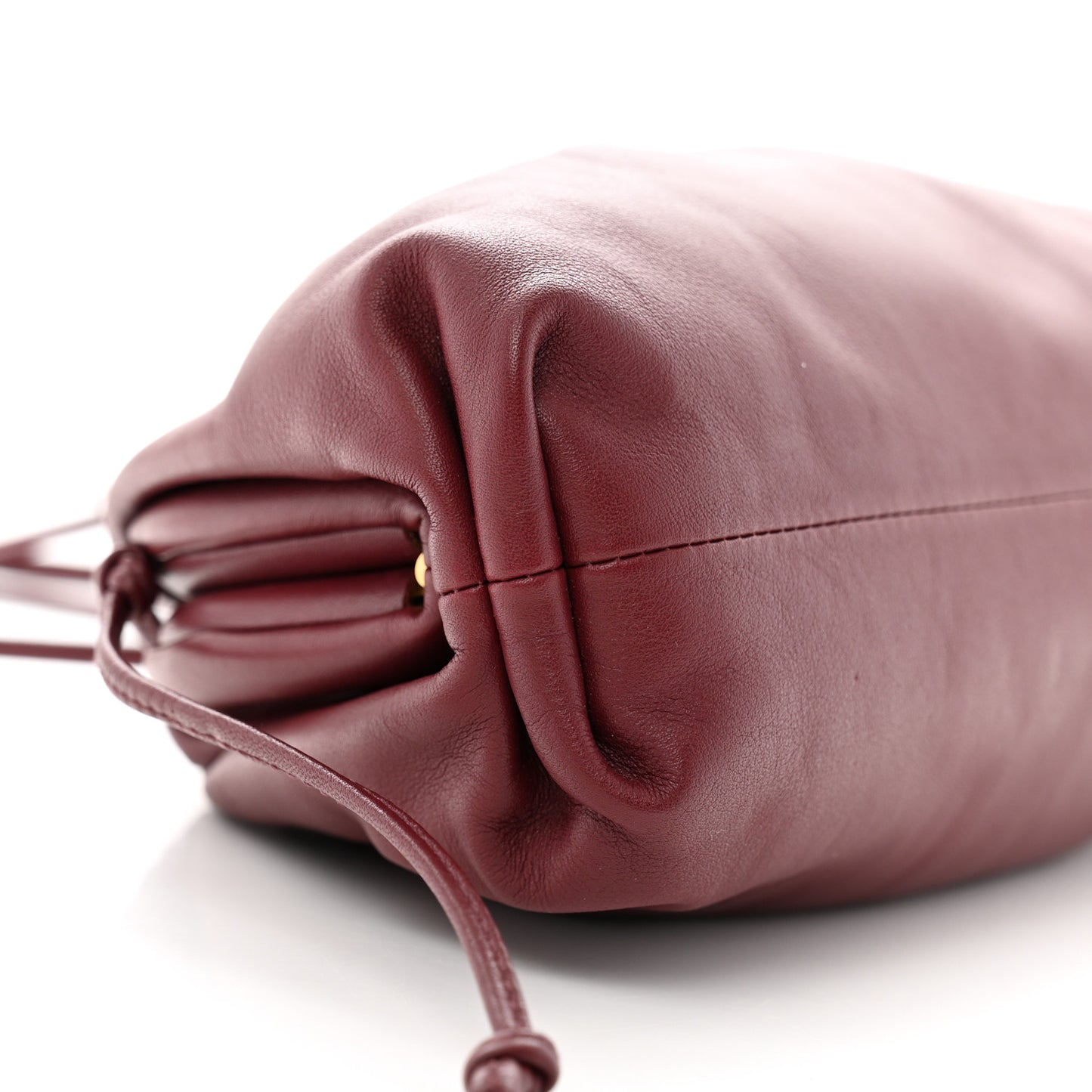 Butter Calfskin The Mini Pouch Bordeaux