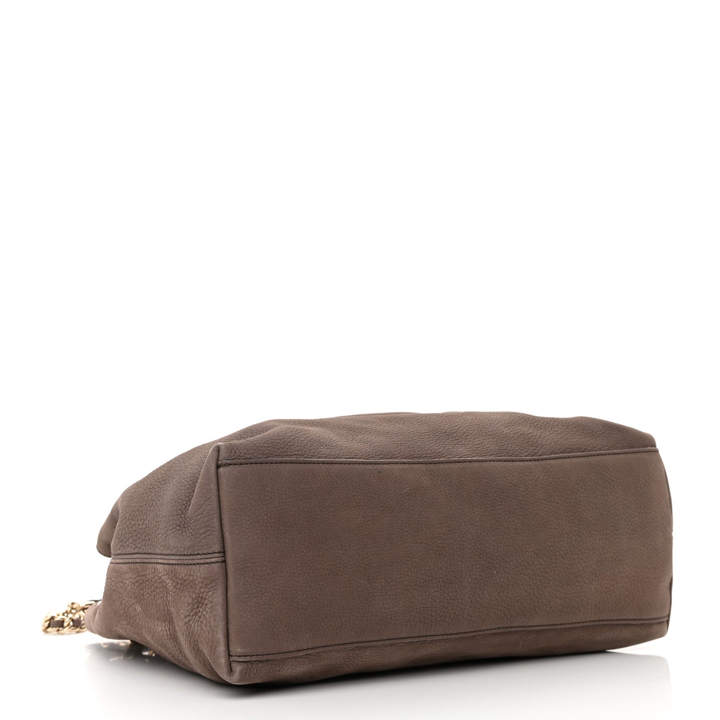 Vitello Range Medium Soho Chain Shoulder Bag Grey Field