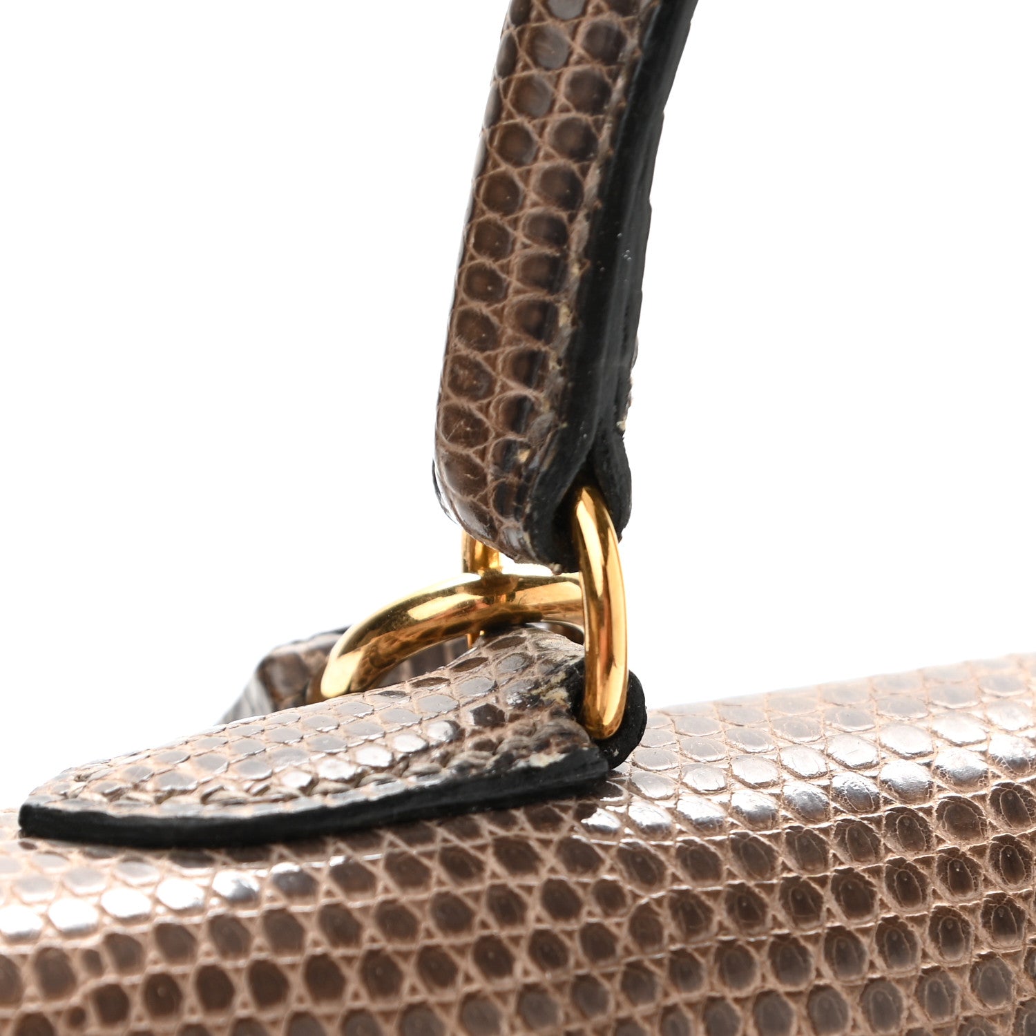 Hermes Lizard Niloticus Kelly Sellier 25 Gris Fonce 11 of 21