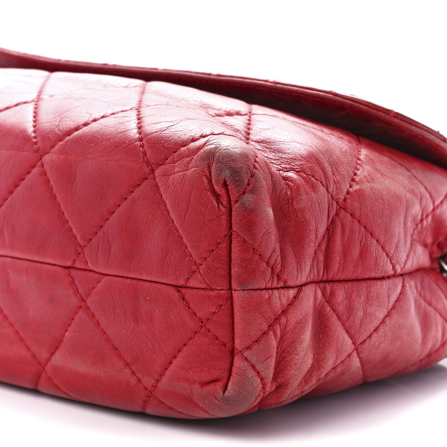 Calfskin Quilted In The Business Flap Bag Red