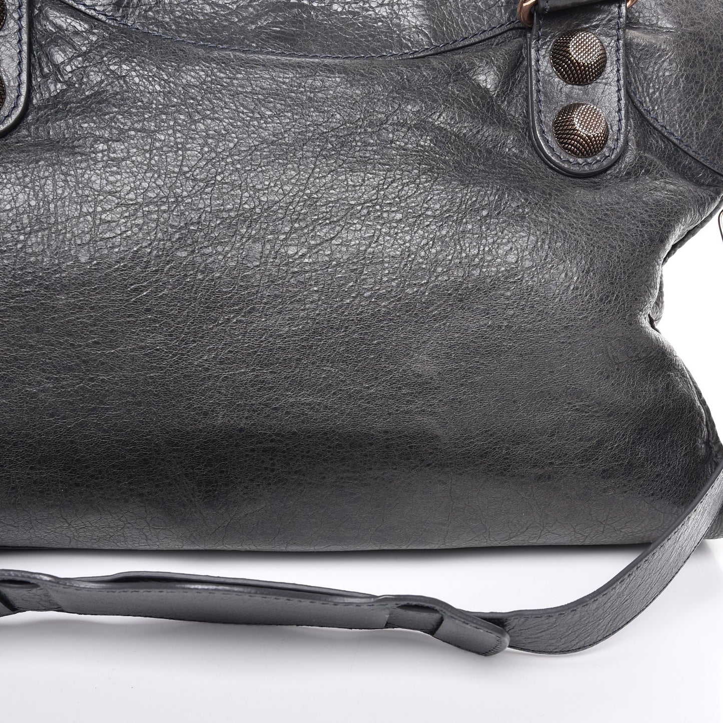 Agneau Giant 21 Rose Gold Hardware City Anthracite