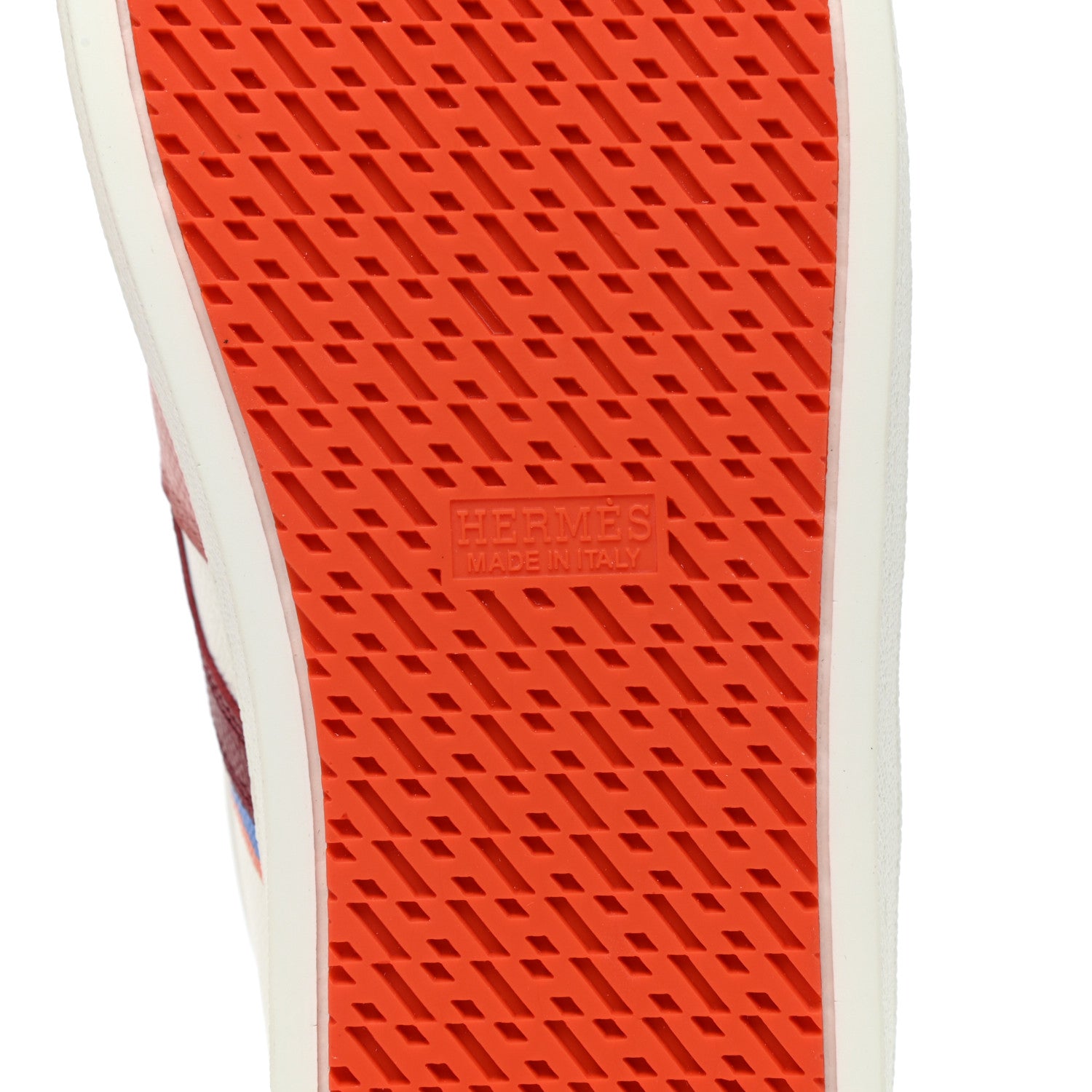 Hermes Epsom Womens Boomerang Sneakers 38 Multicolore Rose Pale 6 of 9