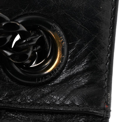 Saint Laurent Crinkled Calfskin Matelasse Monogram Large Niki Shopper Tote Black 12 of 17