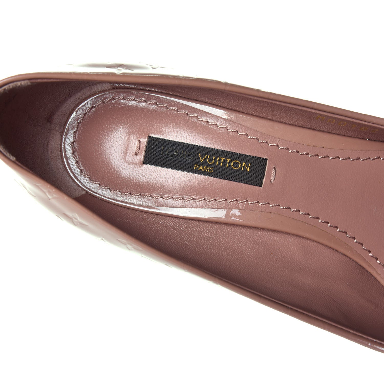 Louis Vuitton Vernis Allamanda Pumps 36 Rose Velours 7 of 8