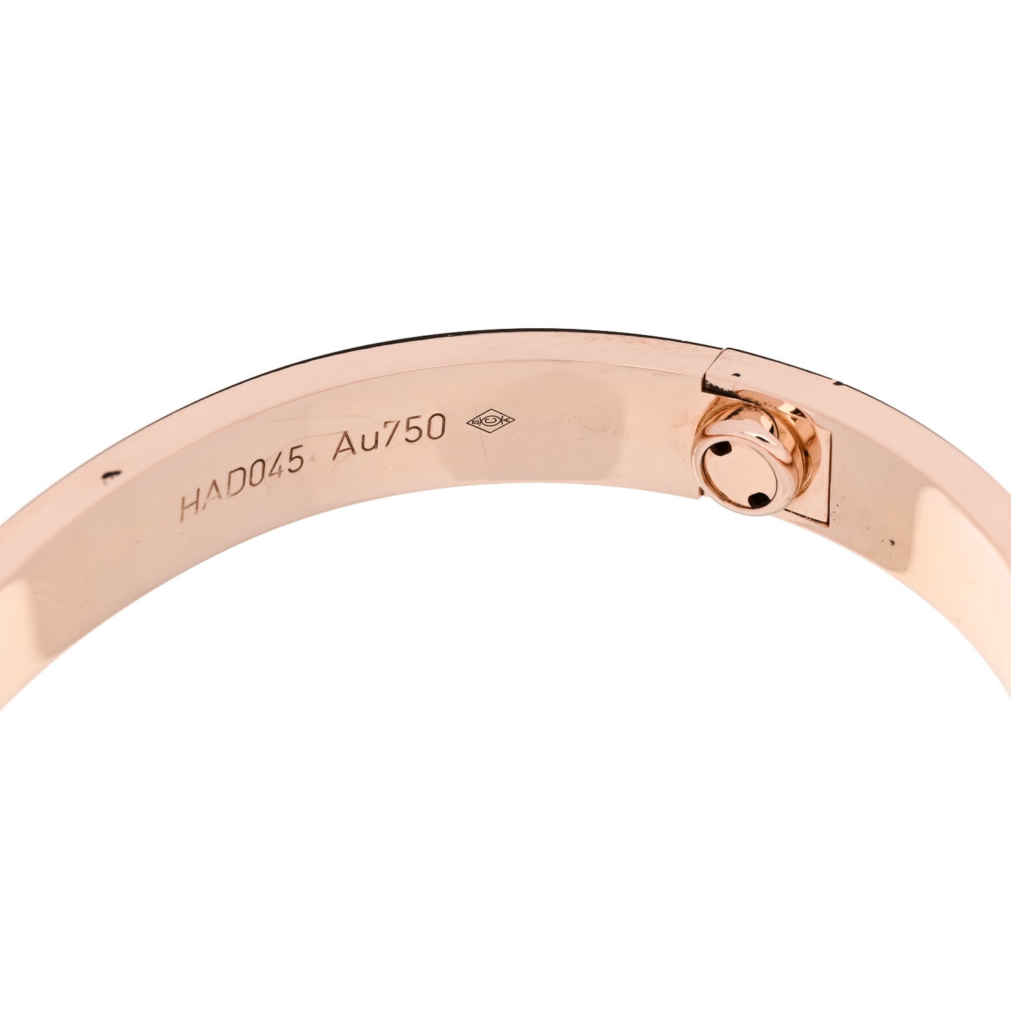 18K Pink Gold LOVE Bracelet 15