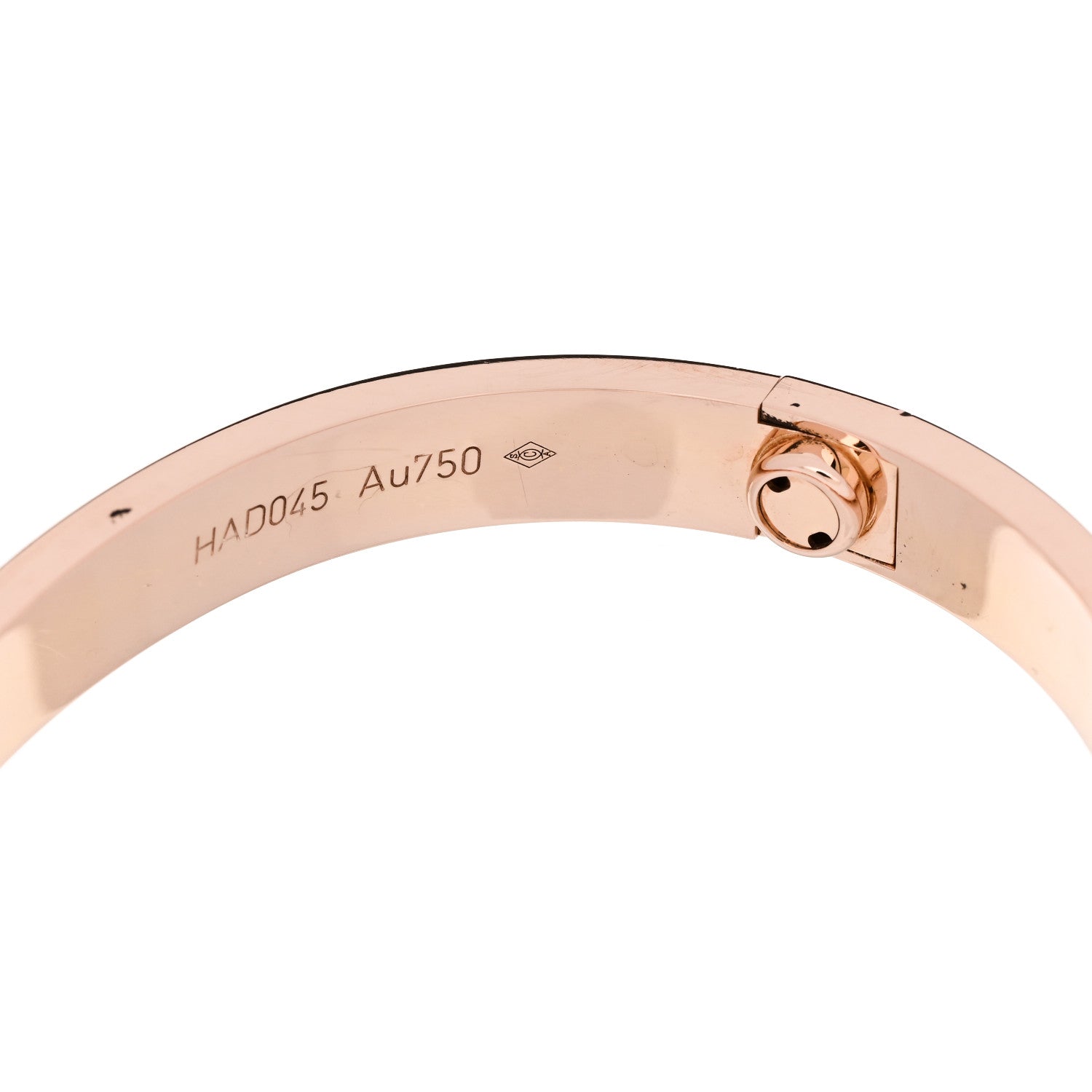 Cartier 18K Pink Gold LOVE Bracelet 15 7 of 9