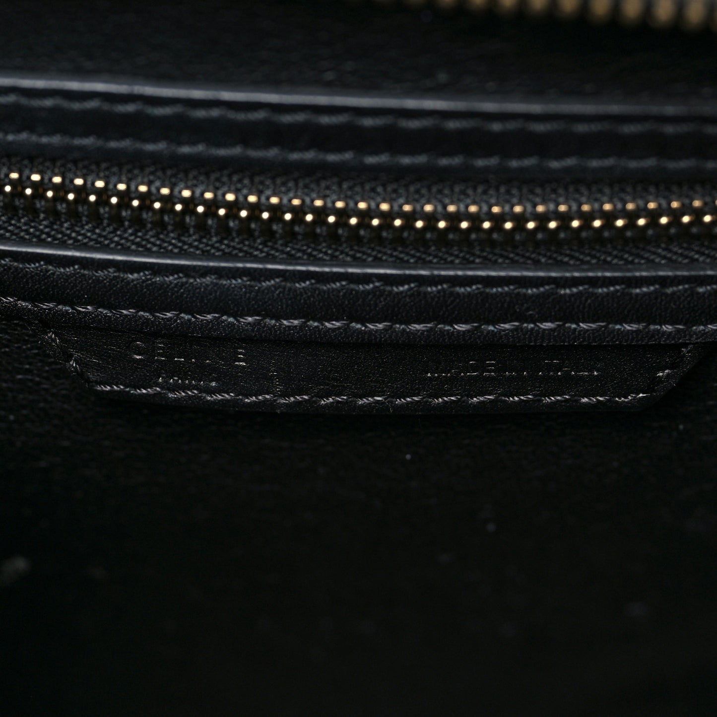 Velluto Calfskin Mini Tri-Color Luggage Navy