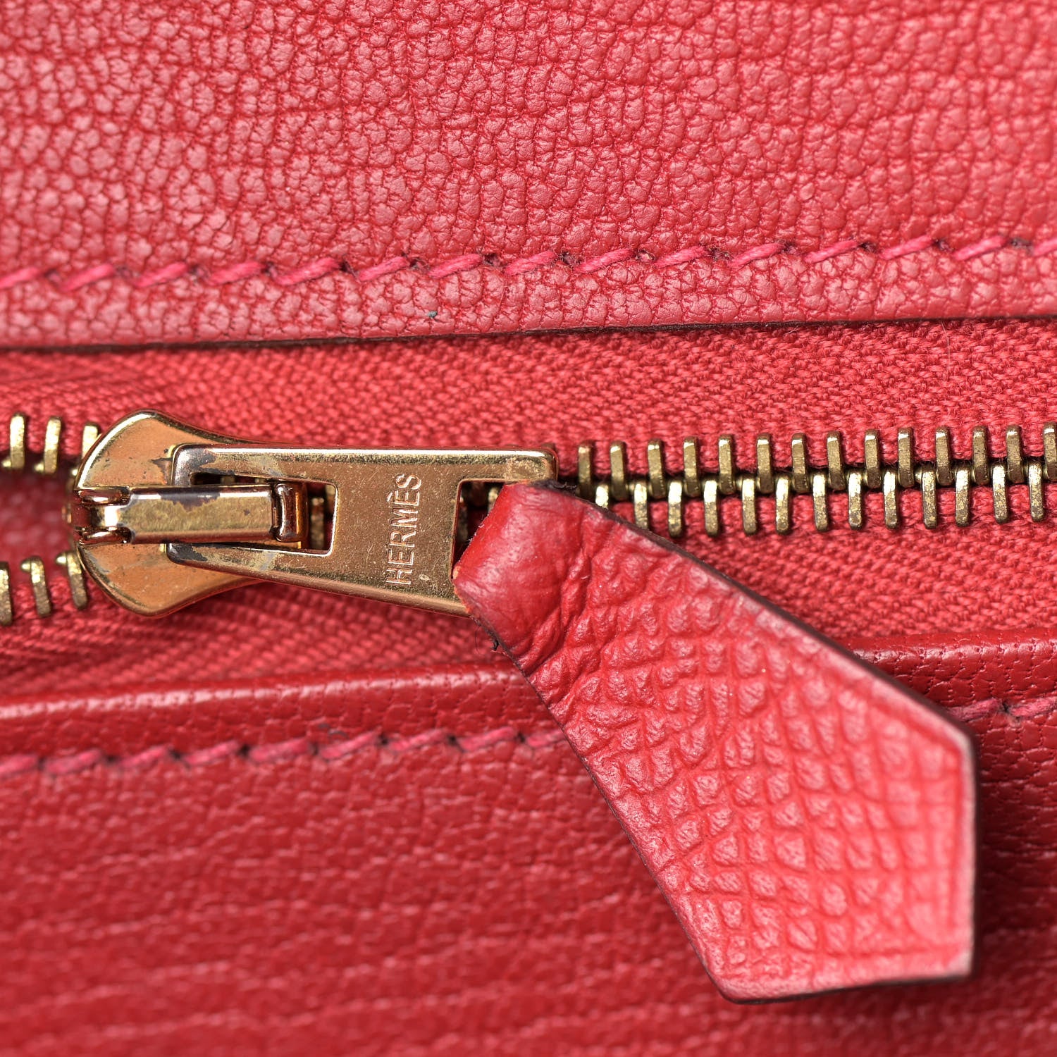 Hermes Epsom Birkin 30 Rouge Casaque 16 of 42