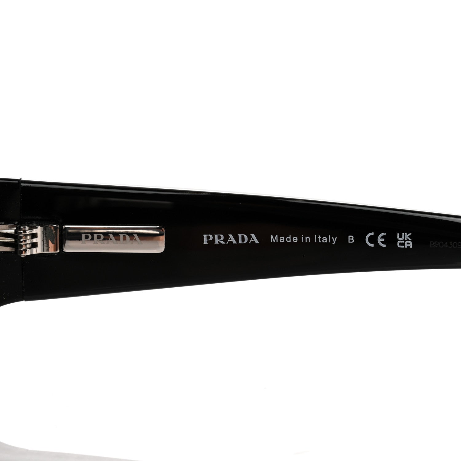 Prada Acetate Sunglasses SPR 20W Black 6 of 8