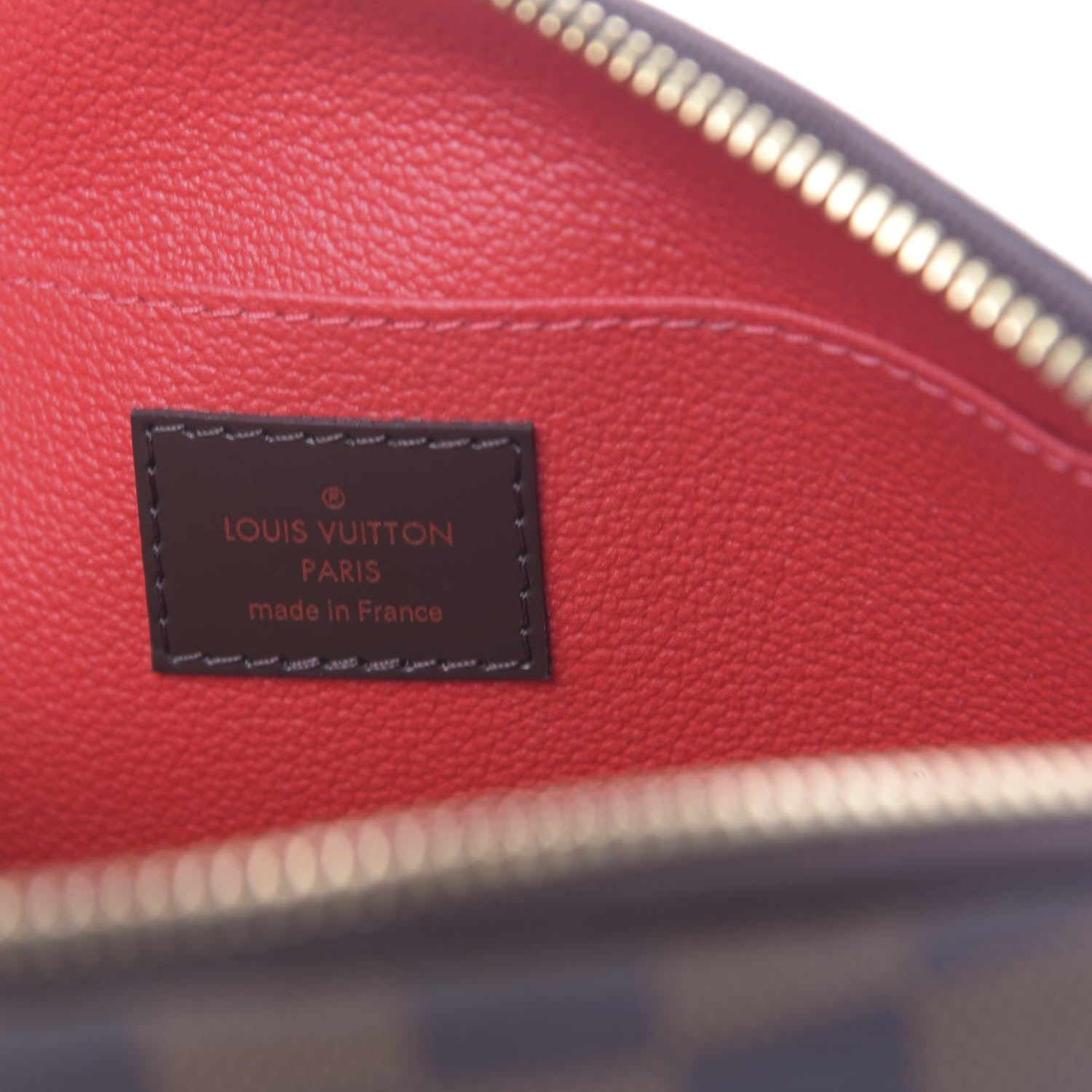 Louis Vuitton Damier Ebene Cosmetic Pouch GM 10 of 17