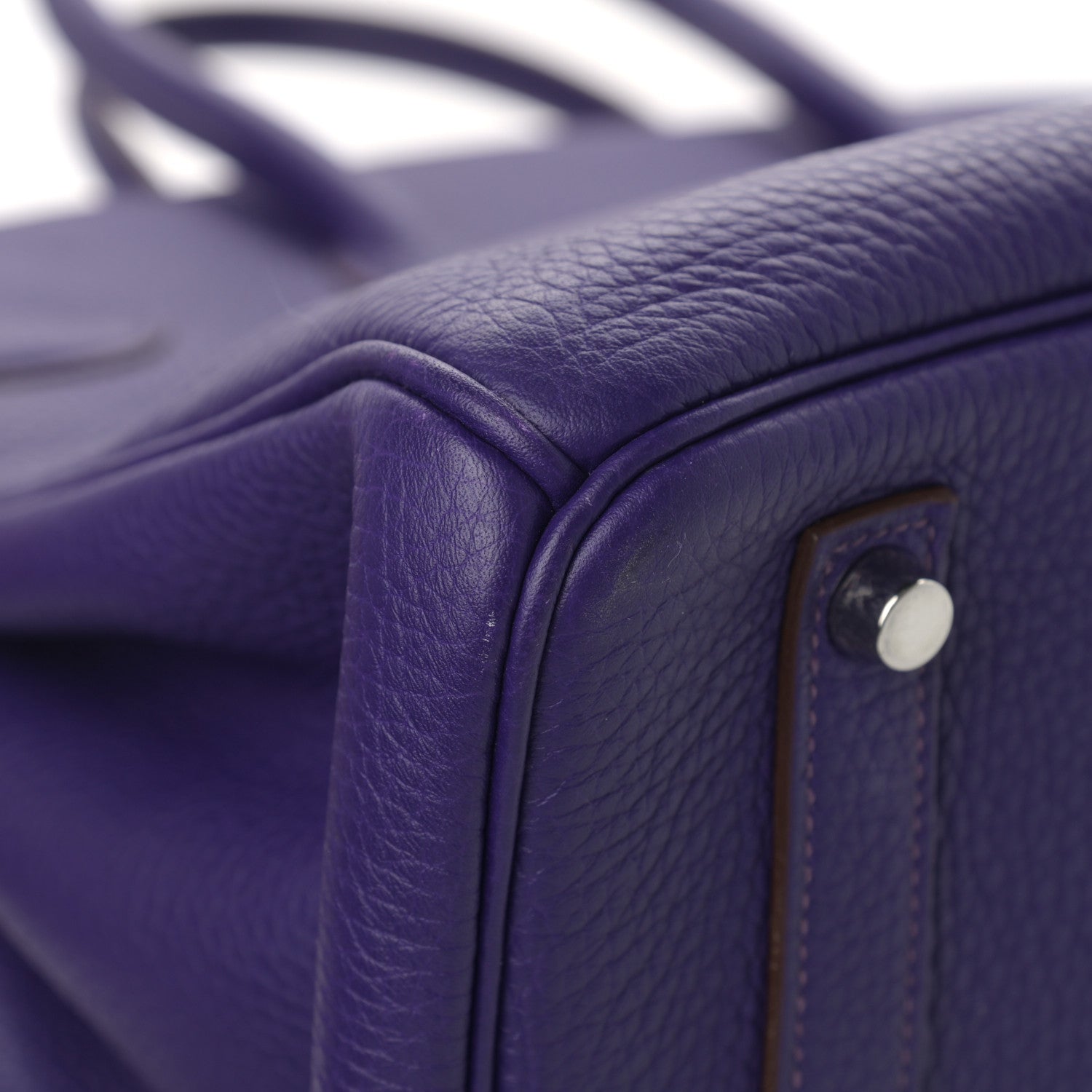 Hermes Togo Birkin 35 Iris 8 of 12
