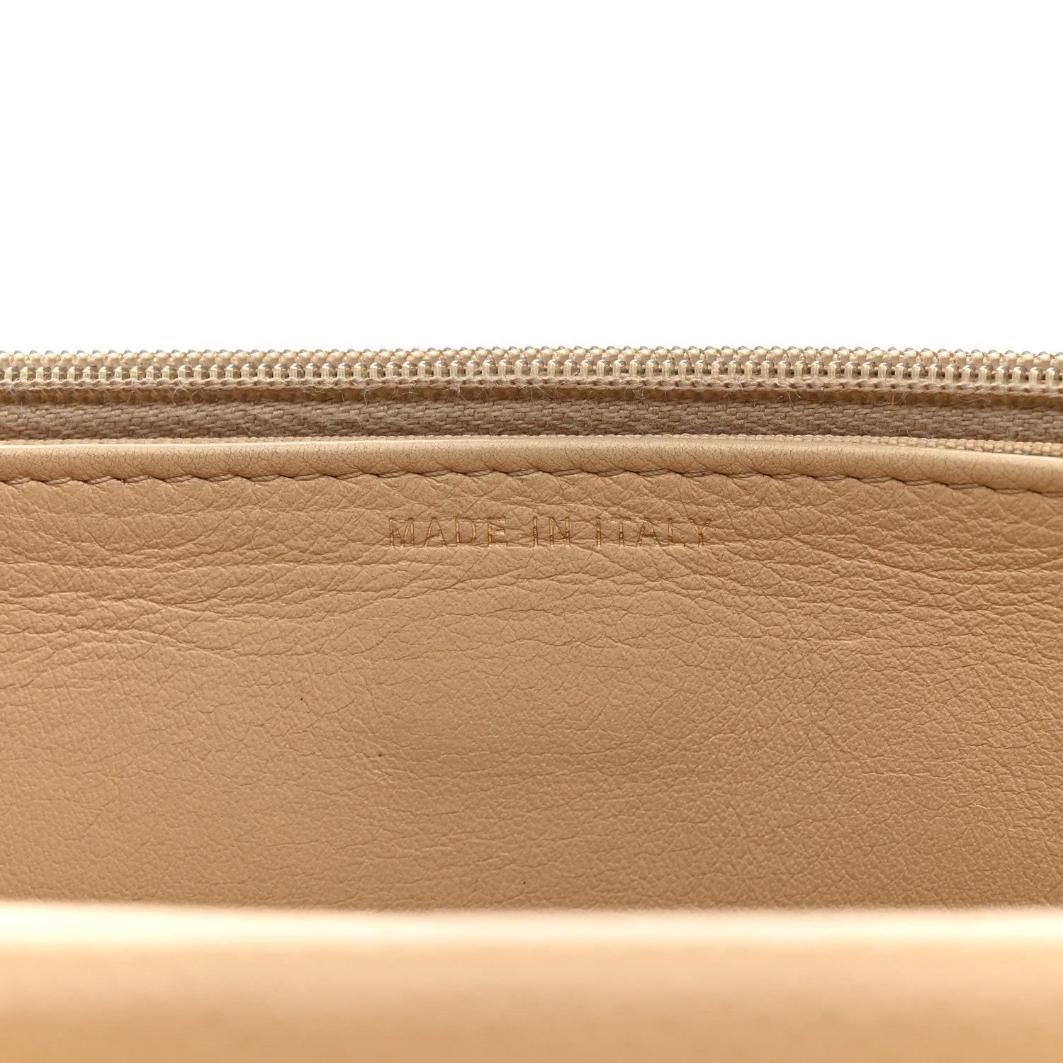 Chanel Caviar Quilted Wallet On Chain WOC Beige 7 of 15