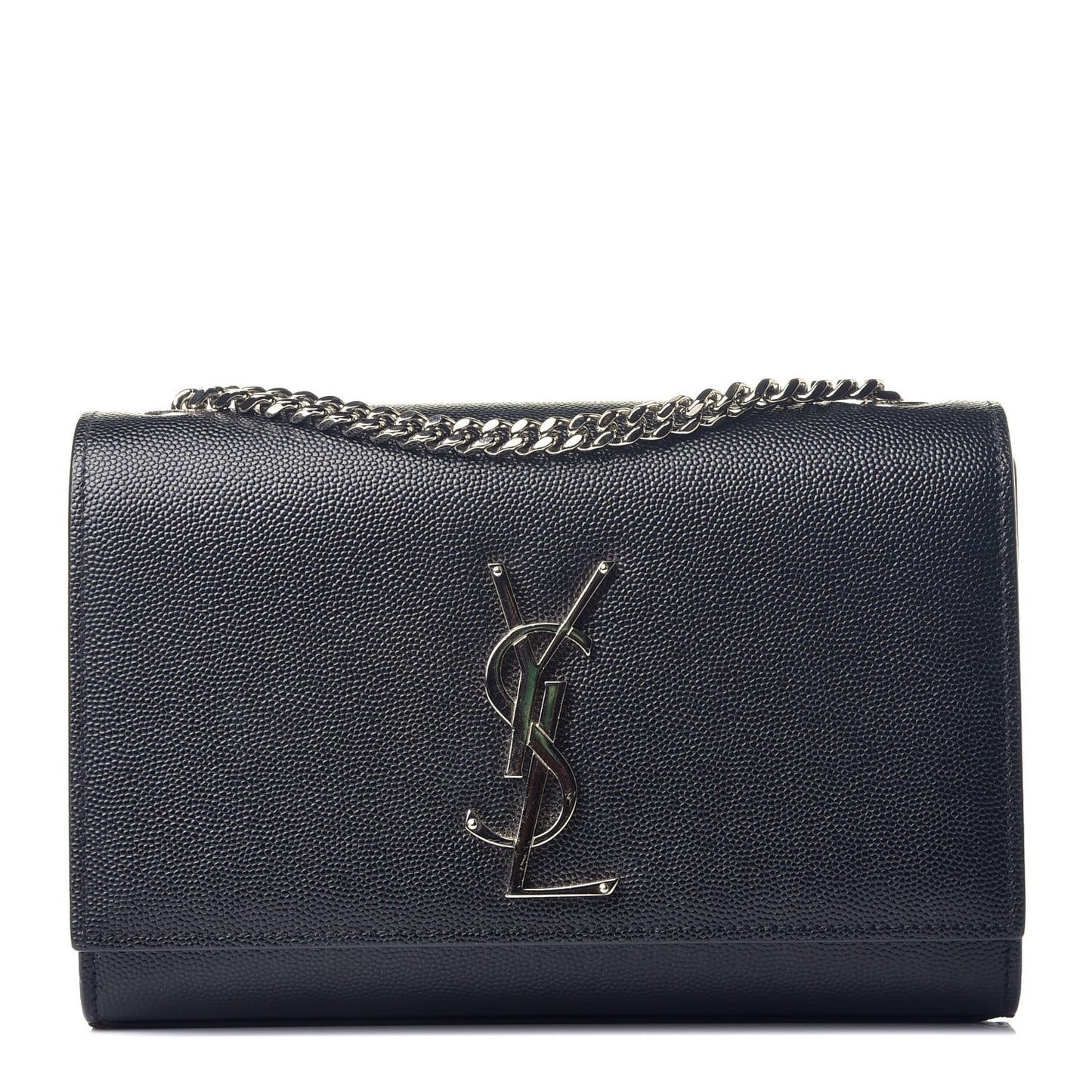 Grain De Poudre Small Monogram Kate Satchel Black