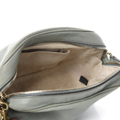 Gucci Pebbled Calfskin Small Soho Disco Bag Light Blue 5 of 19