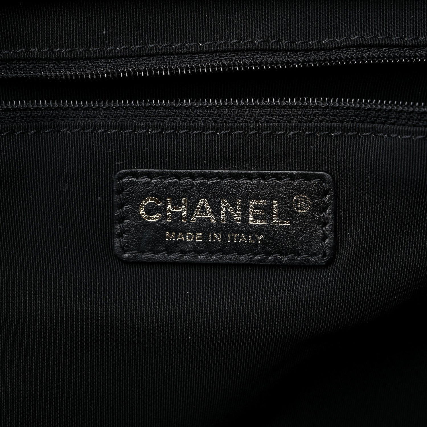 Chanel Bullskin Stitched Large Shopping Bag Black 6 of 18