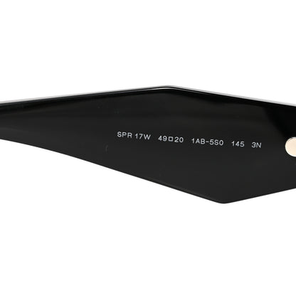 Prada Acetate Symbole Sunglasses SPR 17W Black 11 of 16
