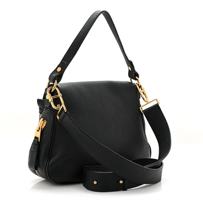 Tom Ford Grained Calfskin Medium Jennifer Crossbody Bag Black 3 of 10