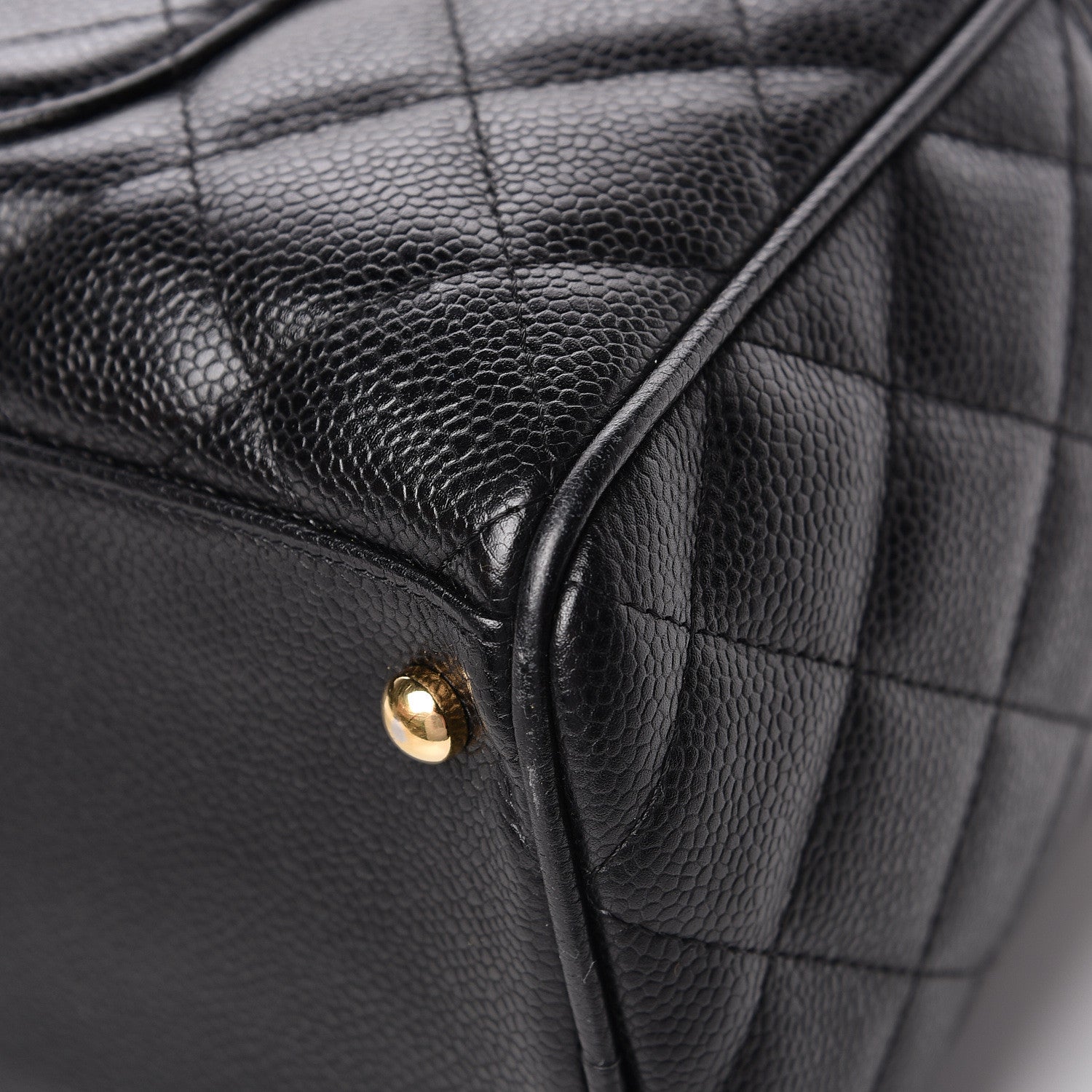 Chanel Caviar Quilted Large Bowler Black 13 of 14