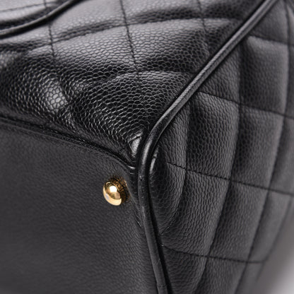 Chanel Caviar Quilted Large Bowler Black 13 of 14