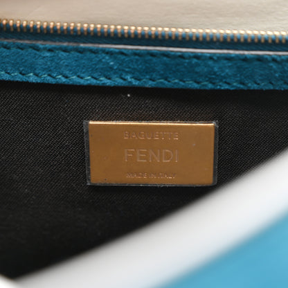 Fendi Chamois Large Baguette Ottanio 6 of 10