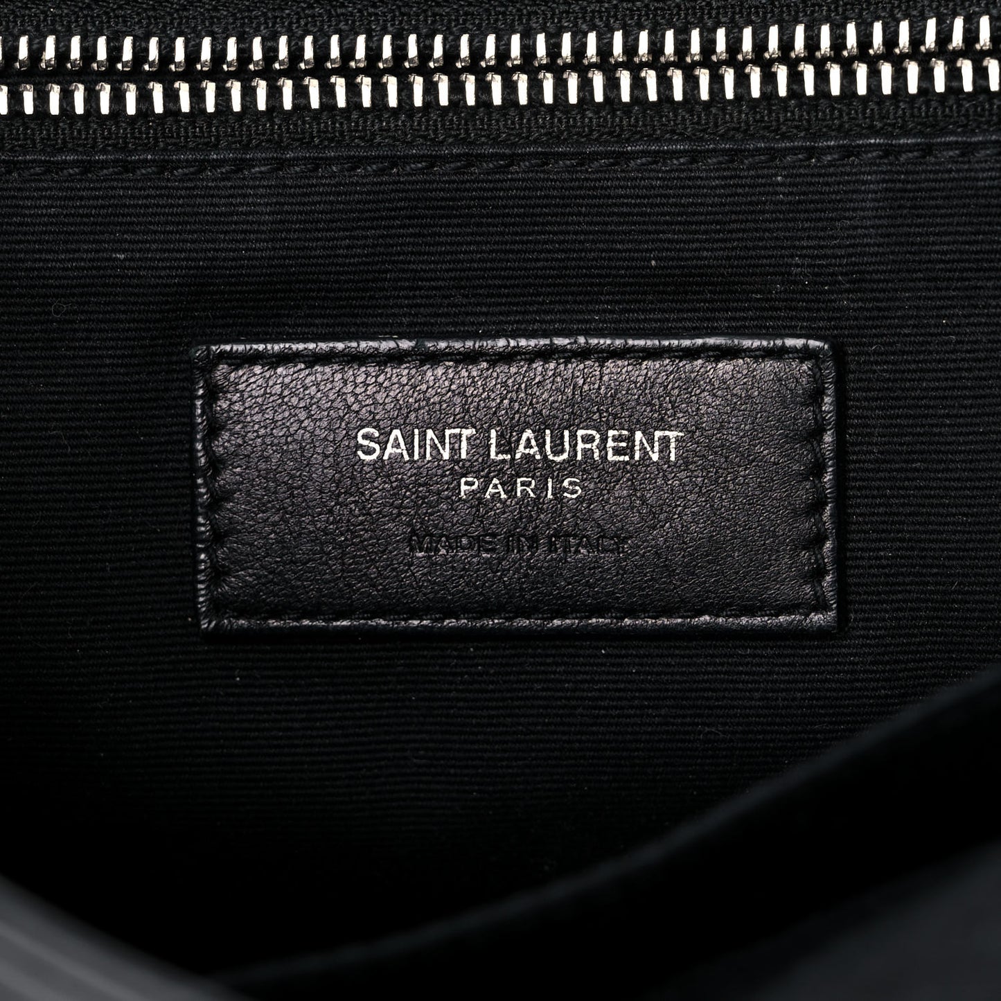 Calfskin Y Quilted Monogram Small Loulou Backpack Black