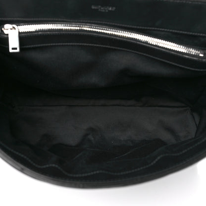 Saint Laurent Calfskin Y Quilted Monogram Large Loulou Chain Satchel Black 5 of 10