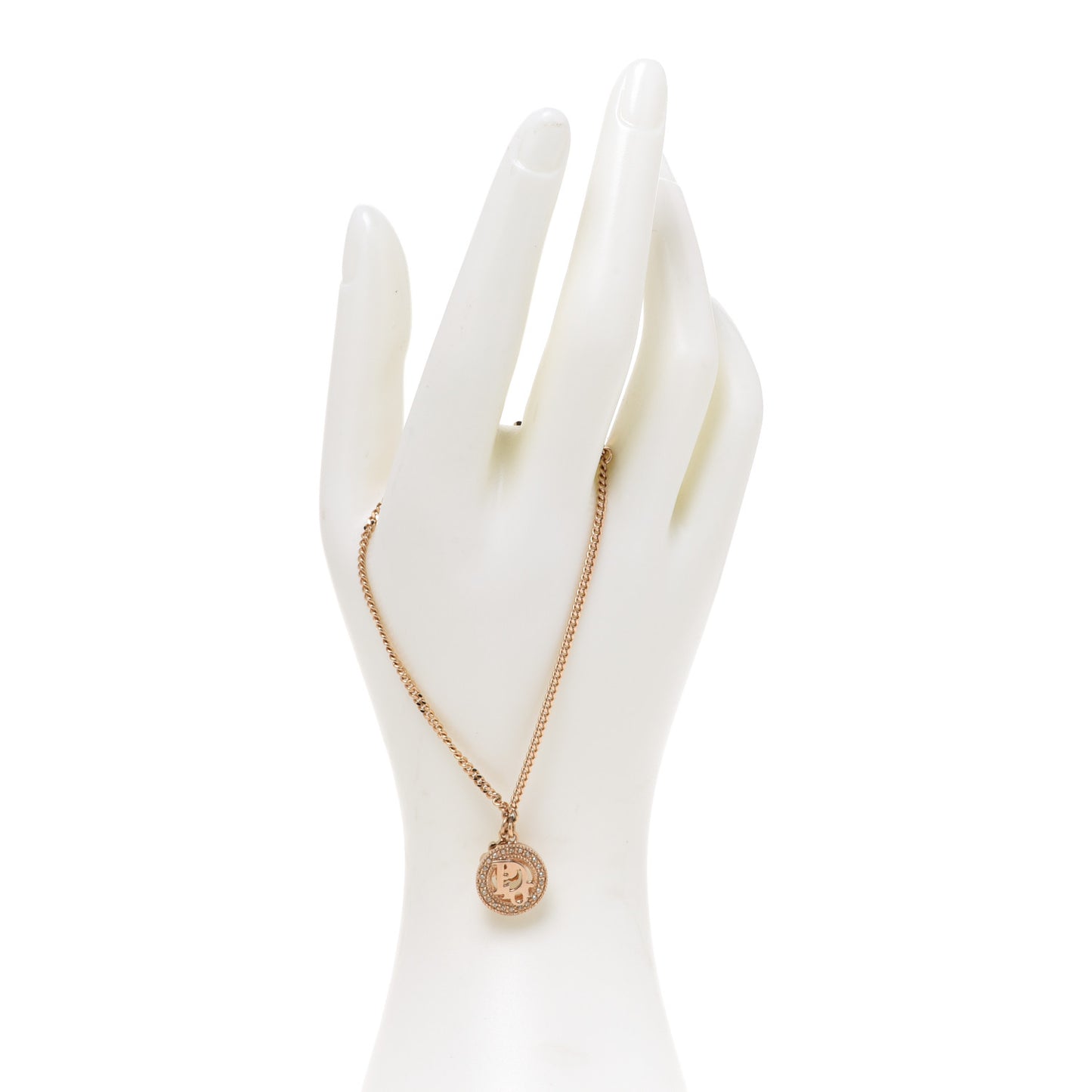 Crystal Logo Bracelet Gold