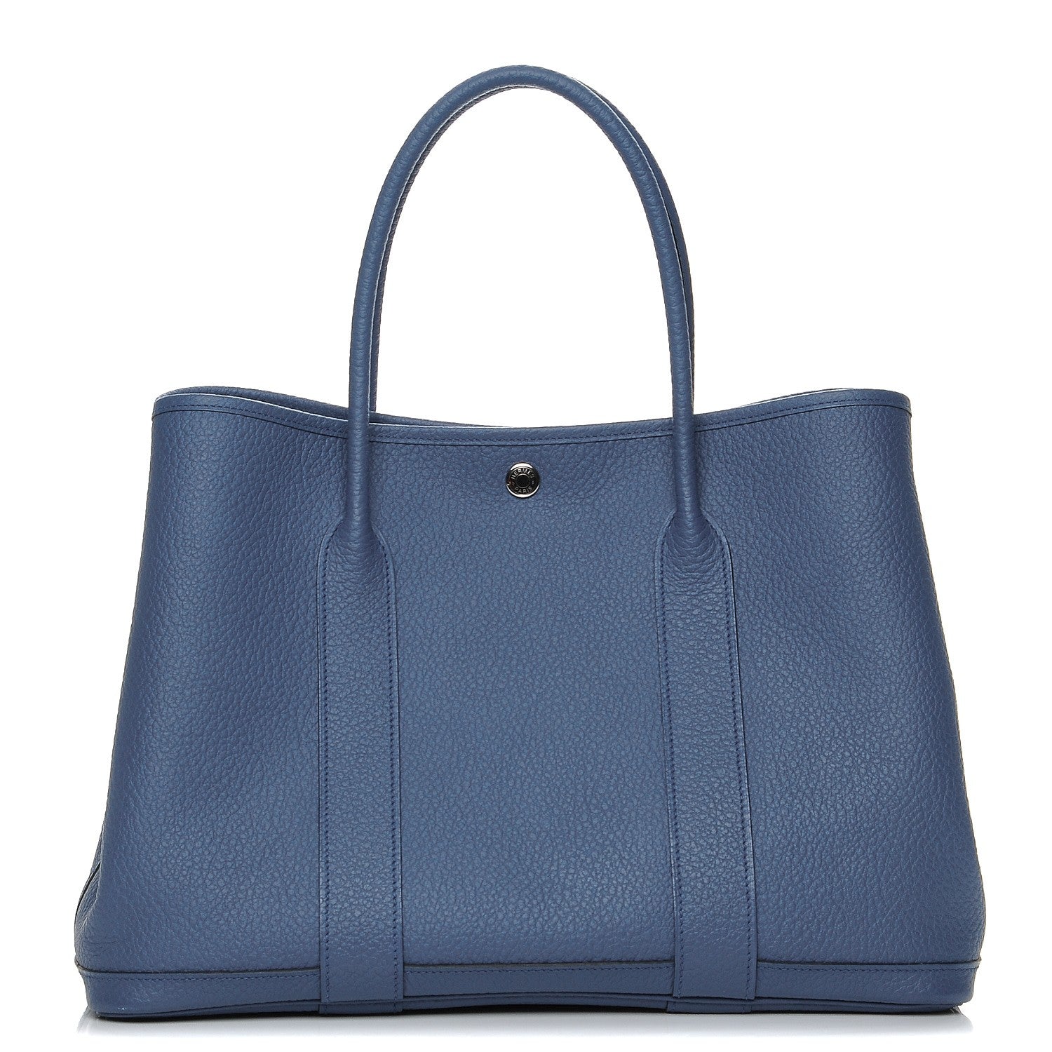 Hermes Vache Country Garden Party Tote 36 MM Bleu Agate 1 of 7