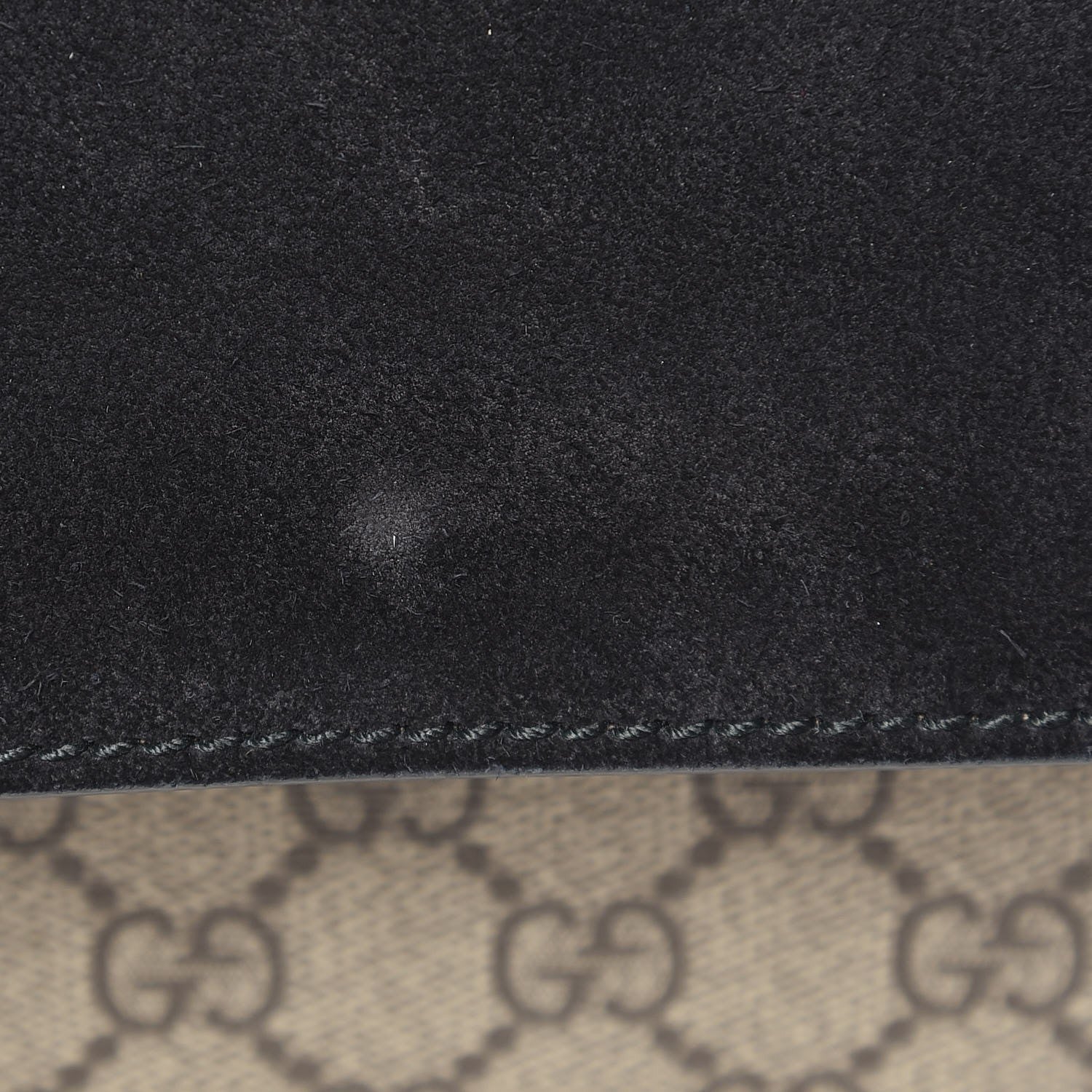 Gucci GG Supreme Monogram Medium Dionysus Shoulder Bag Black 10 of 10