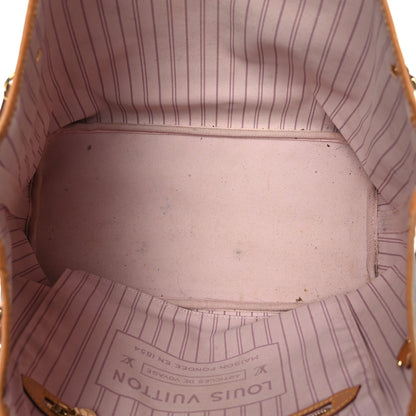 Louis Vuitton Monogram Capri V Neverfull MM Rose Ballerine 5 of 9