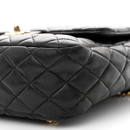Chanel Lambskin Quilted Large In Seoul Backpack Black 10 of 12