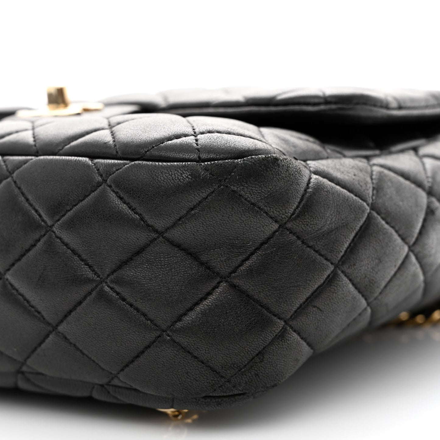 Lambskin Quilted Large In Seoul Backpack Black