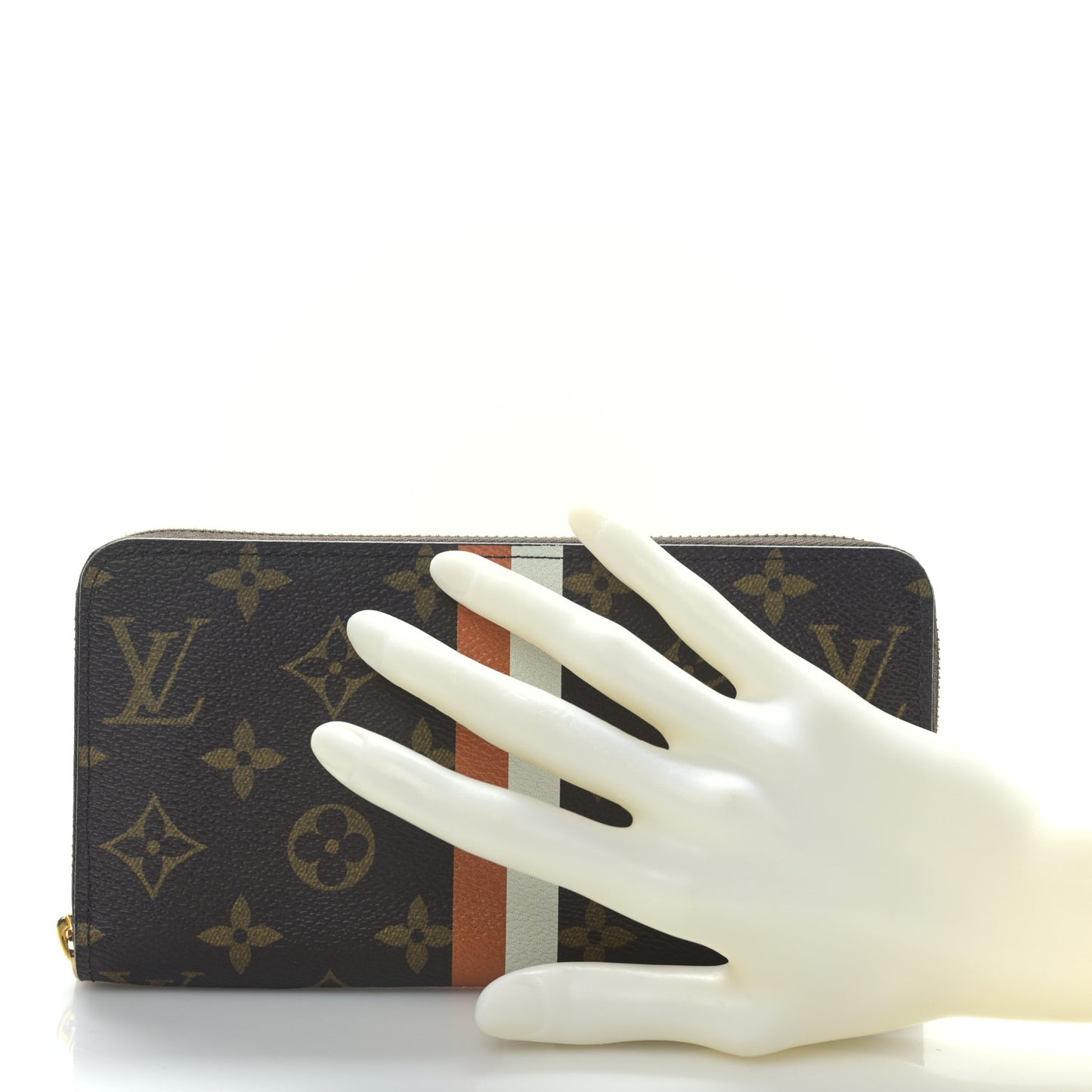 Monogram My LV Heritage Zippy Organizer Wallet White