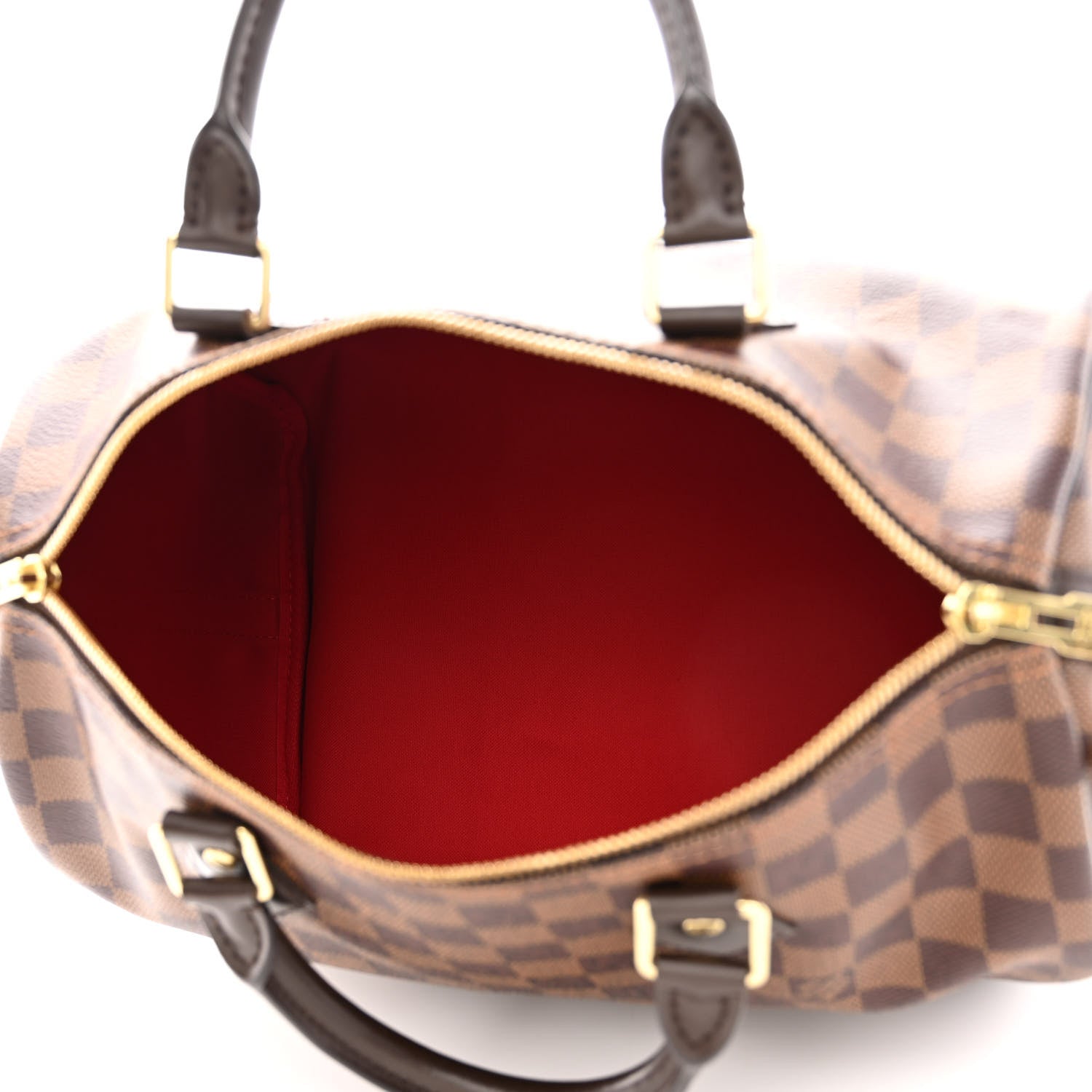 Louis Vuitton Damier Ebene Speedy Bandouliere 30 6 of 11