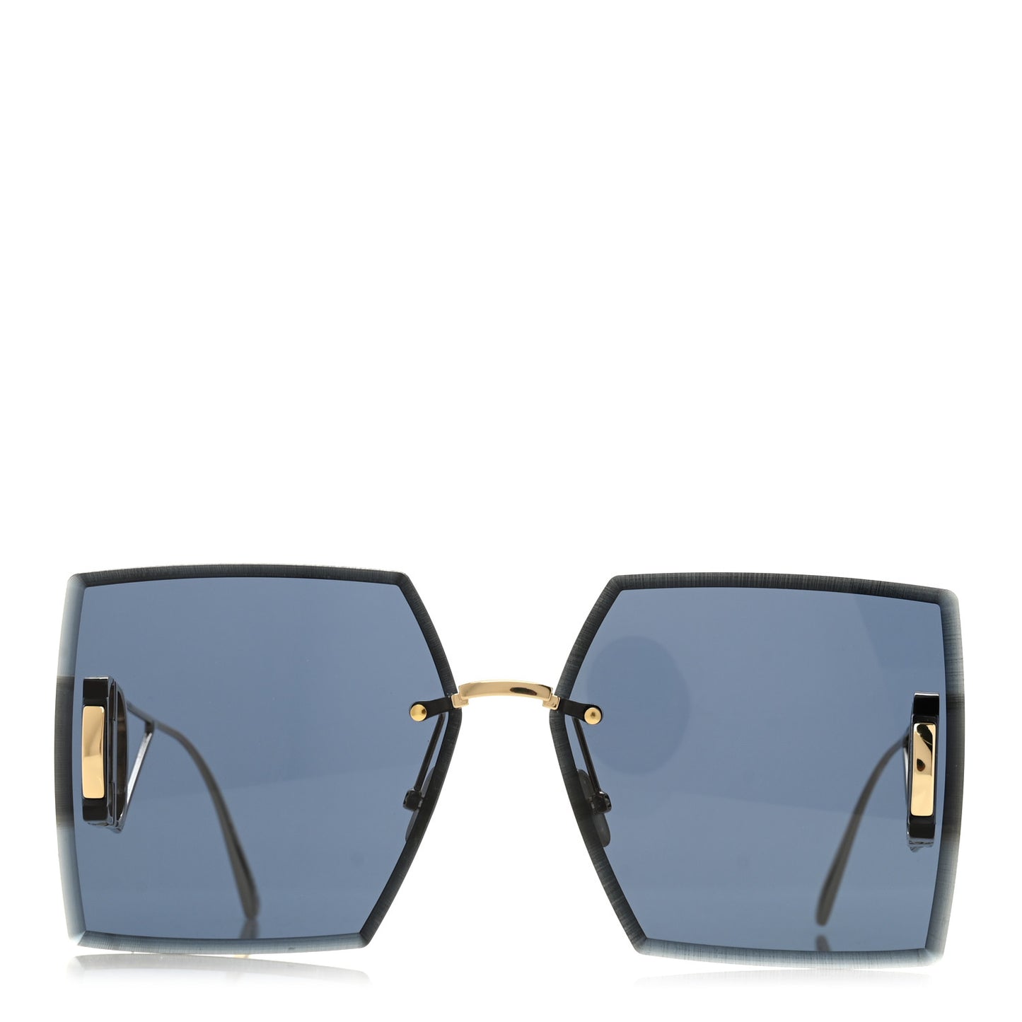 Square 30 Montaigne S7U Sunglasses Blue