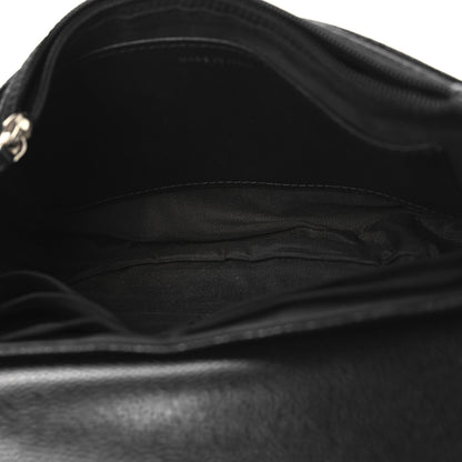 Chanel Caviar Half Moon Wallet On Chain WOC Black 5 of 12