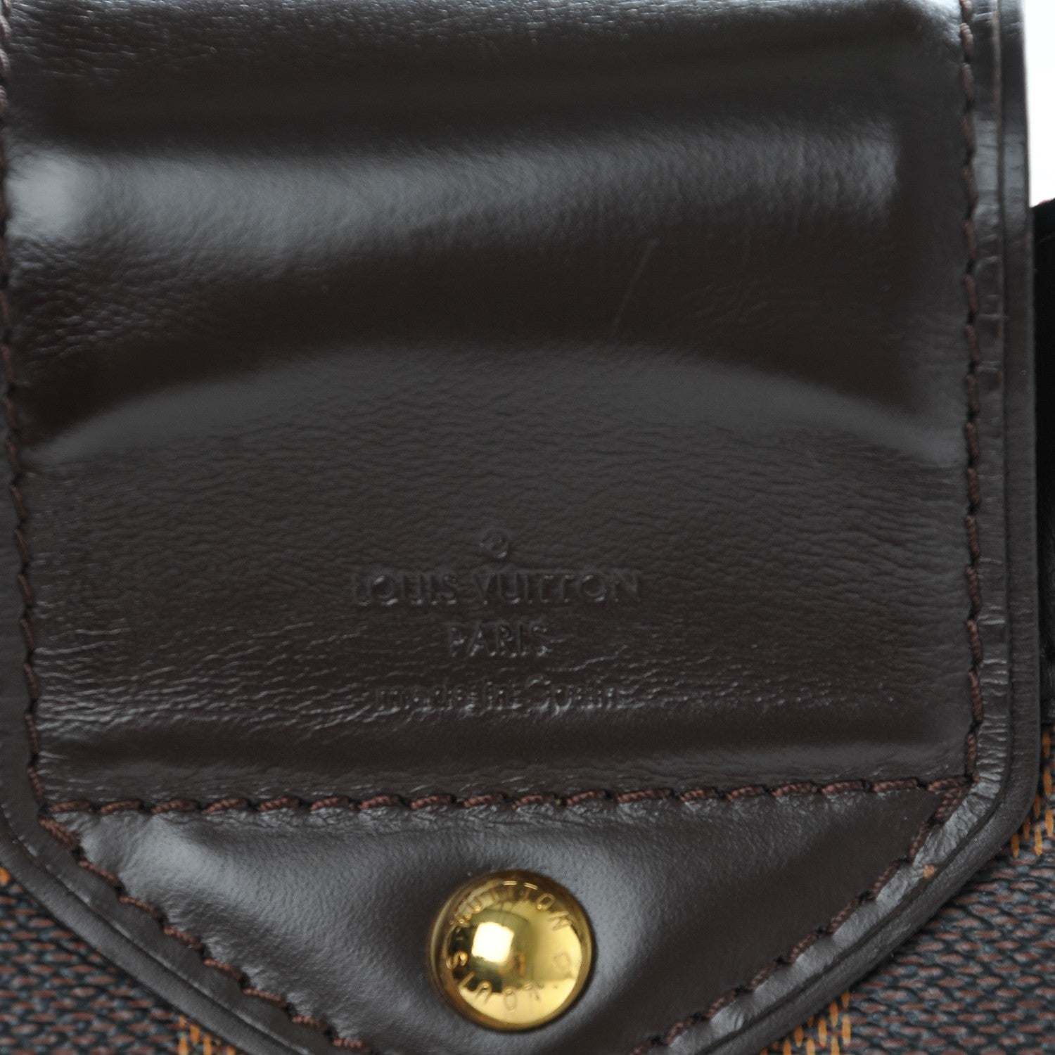 Louis Vuitton Damier Ebene Sistina GM 6 of 7