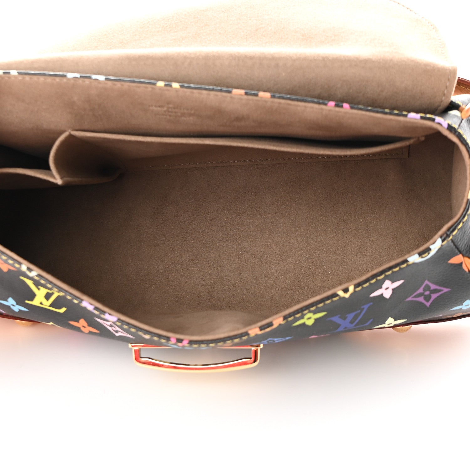Louis Vuitton Monogram Multicolor Beverly MM Black 5 of 16