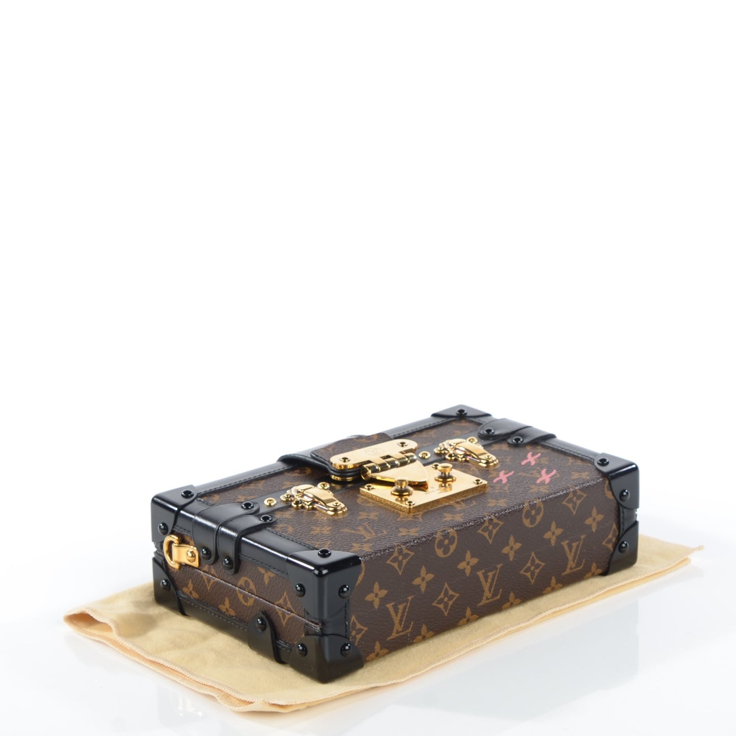 Monogram Petite Malle Black