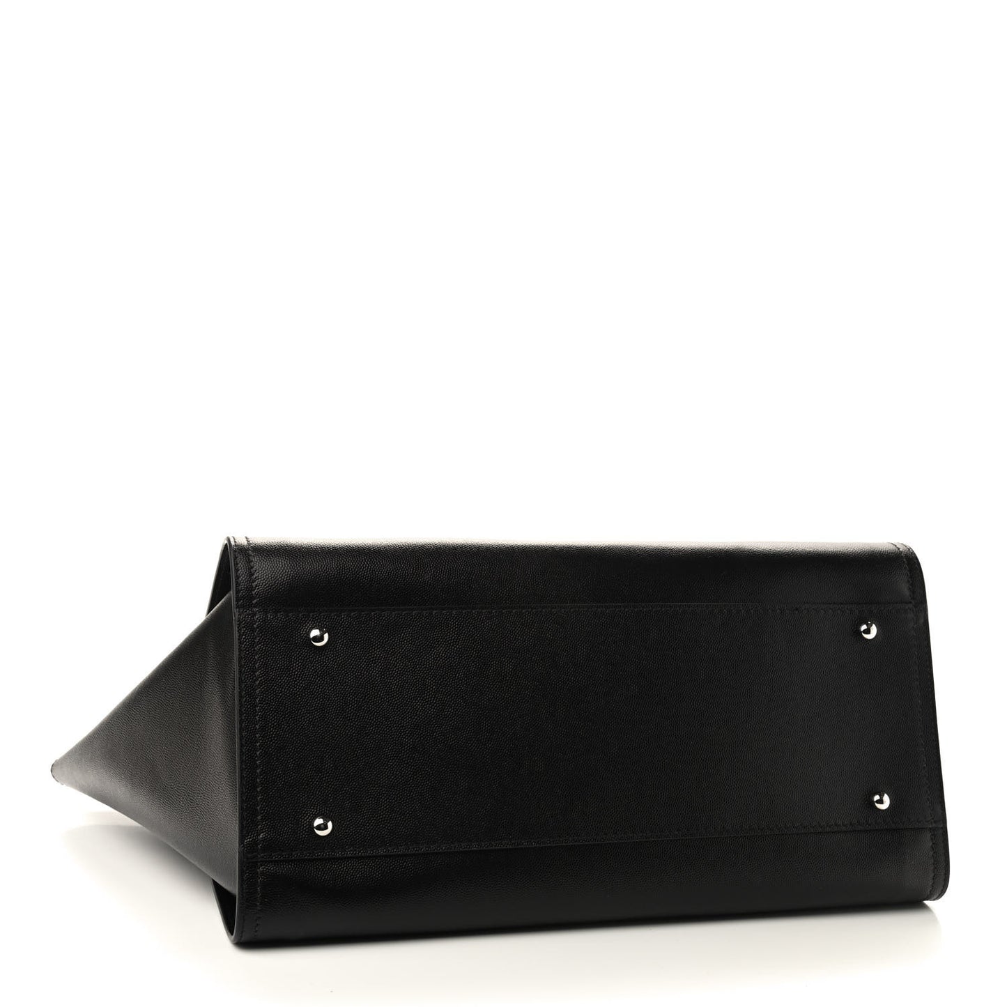 Caviar Medium Studded Deauville Tote Black