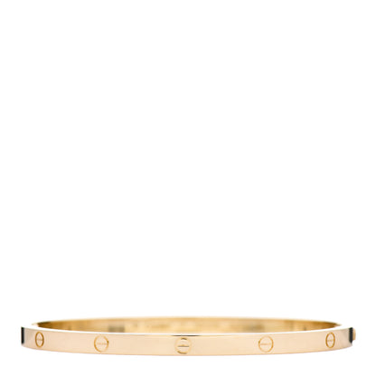 Cartier 18K Yellow Gold Small LOVE Bracelet 17 1 of 5