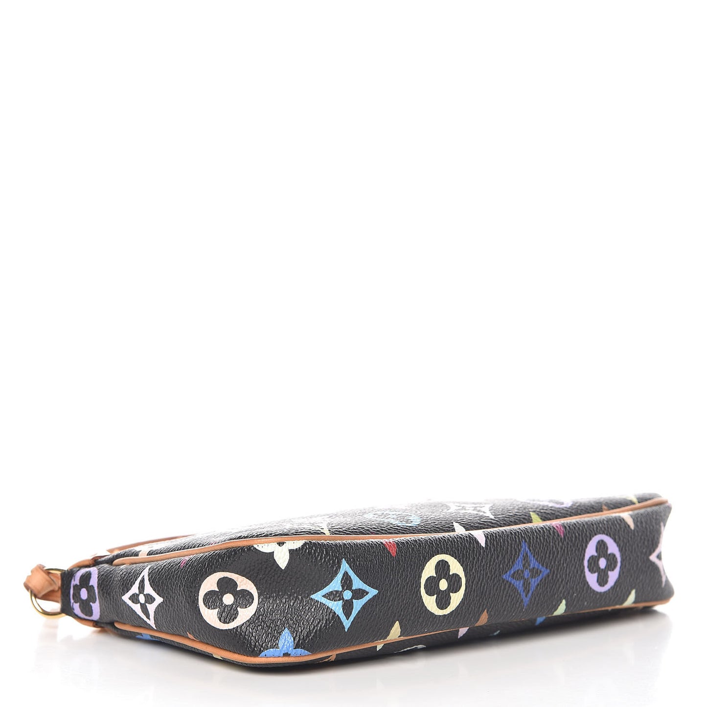 Monogram Multicolor Pochette Accessories Black